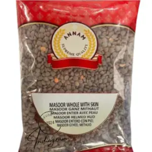 Annam Masoor whole with skin 2kg
