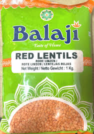 Balaji Red Lentils 2g